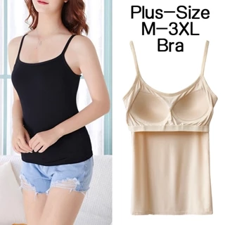 Đi kèm với Ngực Đệm Vest BRA Sling Đáy Áo Vest Có Miếng Lót Ngực Không Hỗ Trợ Thép BRA Tích Hợp Tập Hợp Ống Hỗ Trợ Top Size Lớn Quần Áo Bé Gái Modal Cotton Chống chói Áo Dài Nữ Mùa Hè Không Tay