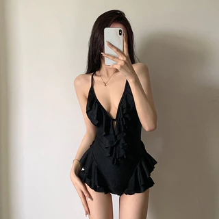 Rokayi Phong Cách Mới Pháp Cao Cấp Pure Desire Phong Cách Gợi Cảm Cao Cấp Tập Hợp Ôm Hơn Nhìn Bao Bụng Mùa Xuân Nóng Một Mảnh Đồ Bơi Nữ [Hàng Có Sẵn Chất Lượng Cao]