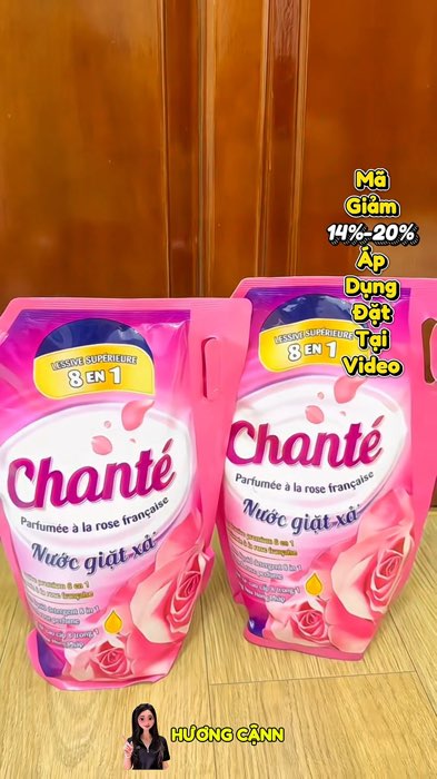 Nước giặt Chante #nuocgiat #chante #videonganhtieudung #videomuasam #videonganhgiadung #SandealcungKOL #LuotVuiMuaLien #ShopeeCreator #ShopeeVideo
