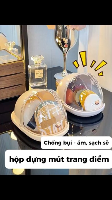 Hộp đựng mút trang điểm chống bụi #hopdungmuttrangdiem #gondecor #xuhuong #videohangmypham