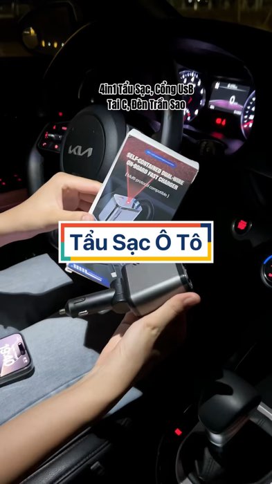 Tẩu Sạc Ô Tô #ShopeeVideo #LuotVuiMuaLien #KOLUyTin #HangMoiVe #ShopeeCreator #NgoiSaoTiemNang #tausac
