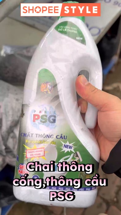 Chai thông cống,thông cầu PSG#tienich #riwew #xuhuong #LuotVuiMuaLien #NganhhangDoiSong #psg #ShopeeCreator #ShopeeVideo #muasam #thongcong #tienich