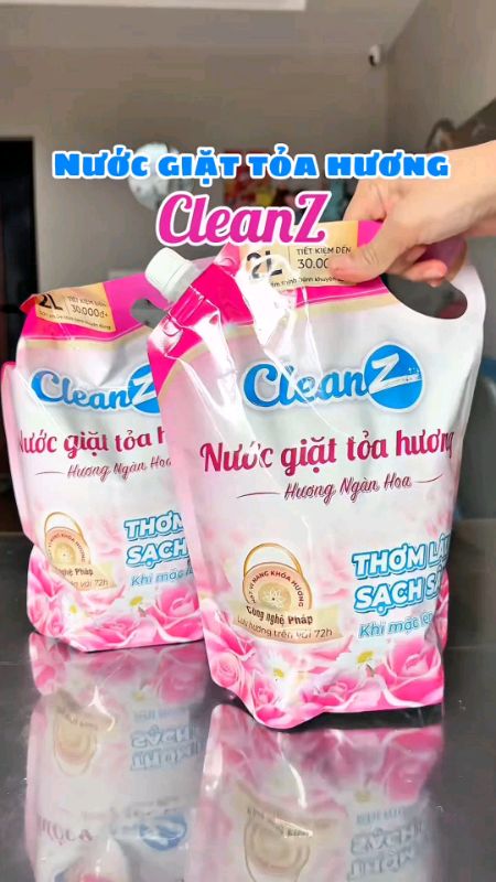 Nước giạt CleanZ #cleanz #VideohangNhaCua #LuotVuiMuaLien #SandealcungKOL #ShopeeCreator #ShopeeVideo