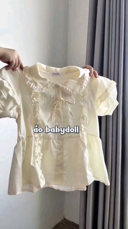 Áo babydoll #aobabydoll #aokieunu #aokieu #LuotVuiMuaLien #ShopeeVideo #HangMoiVe