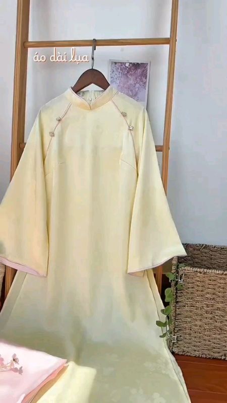 áo dài lụa du miên Havana #aodai #aodaitet #VideohangThoiTrang #LuotVuiMuaLien #ShopeeCreator #Shopeevideo #HangMoiVe
