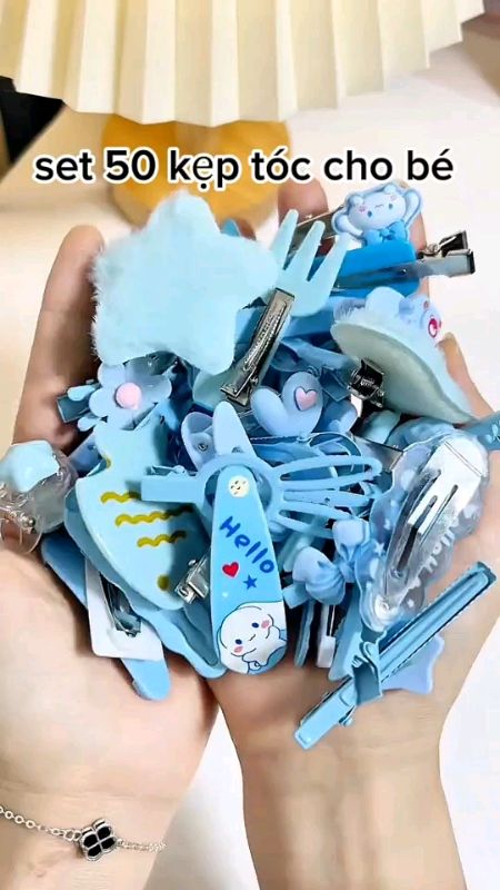 Set 50 kẹp tóc cho bé #keptoc #keptocchobe #ShopeeCreator #LuotVuiMuaLien #HangMoiVe