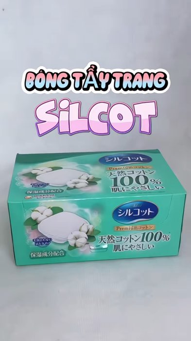 Hộp Bông Tẩy Trang Silcot#KOLUyTin #mypham #ShopeeVideo #LuotVuiMuaLien