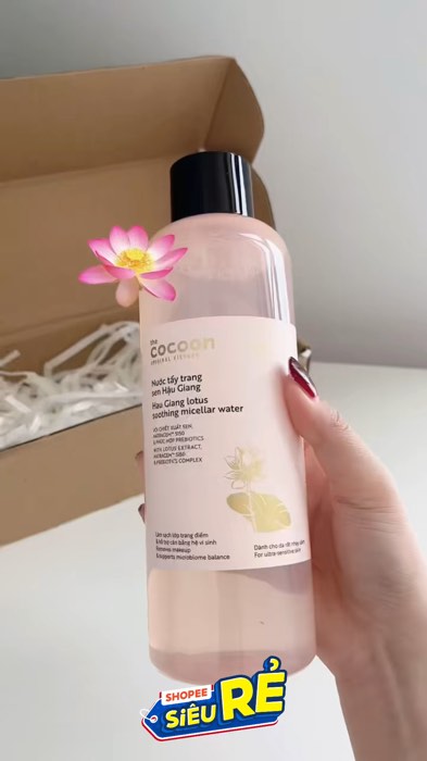 Nước tẩy trang cocoon#KOLUyTin #mypham #ShopeeVideo #LuotVuiMuaLien