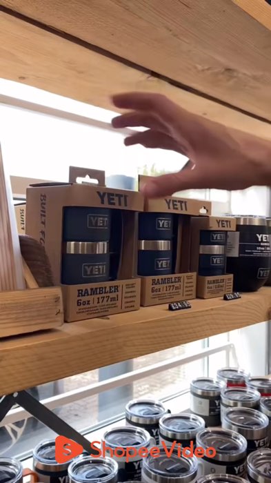 YETI RAMBLER 6Oz #HangMoiVe #ShopeeCreator #LuotVuiMuaLien #ShopeeVideo