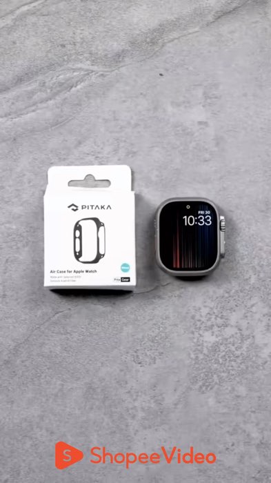 Trên tay ￼Ốp PITAKA cho Apple Watch Series #ShopeeVideo #HangMoiVe #LuotVuiMuaLien #ShopeeCreator