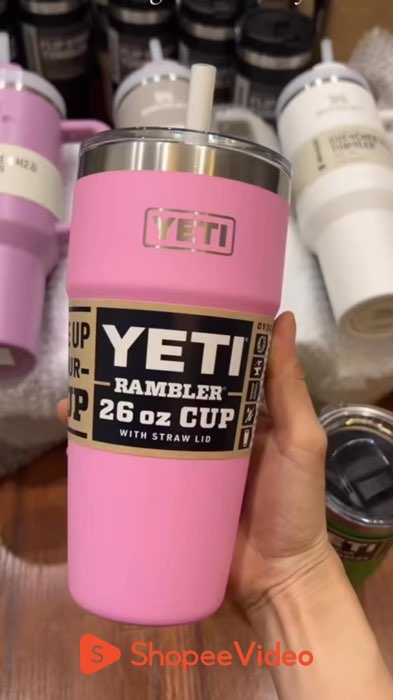 Ly giữ nhiệt Yeti nhập khẩu Mỹ - chính hãng #ShopeeVideo #HangMoiVe #ShopeeCreator #LuotVuiMuaLien