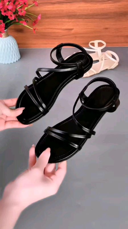 sandal đế bệt quái mảnh #Dolyshoes #giaydoly #sandaldebet #sandaldihoc #sandaldibien