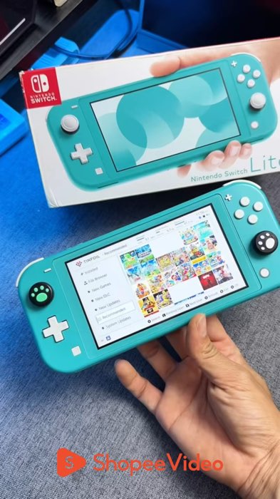 Máy Chơi Game Nintendo Switch Lite #ShopeeVideo #HangMoiVe #ShopeeCreator #LuotVuiMuaLien