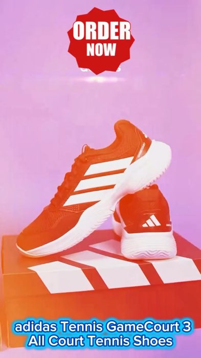Mua tại video rẻ hơn,  giày ￼adidas Tennis GameCourt 3 All Court Tennis Shoes #ShopeeCreator #ShopeeVideo #LuotVuiMuaLien #xuhuong #KOLUyTin