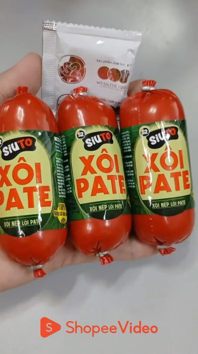 Xôi Pate S2 SIUTO 85g Vietinter Foods #ShopeeCreator #HangMoiVe #ShopeeVideo #LuotVuiMuaLien