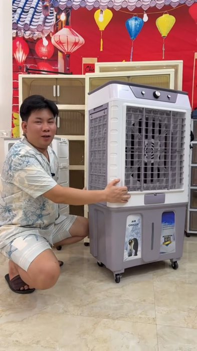 Quạt điều hoà hơi nước #quatdieuhoa #quathoinuoc #KOLUyTin #LuotVuiMuaLien #ShopeeVideo #HangMoiVe