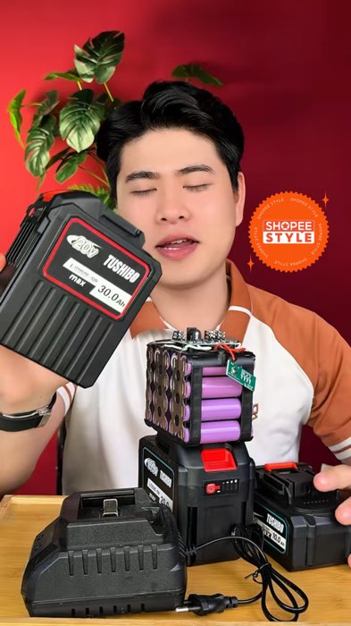 Pin máy khoan #pinmaykhoan #KOLUyTin #LuotVuiMuaLien #HangMoiVe #VideoHangGiaDung