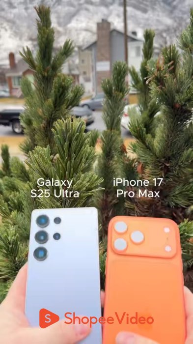 Đọ cam S25 Ultra vs 17 Promax #ShopeeCreator #HangMoiVe #LuotVuiMuaLien #ShopeeVideo