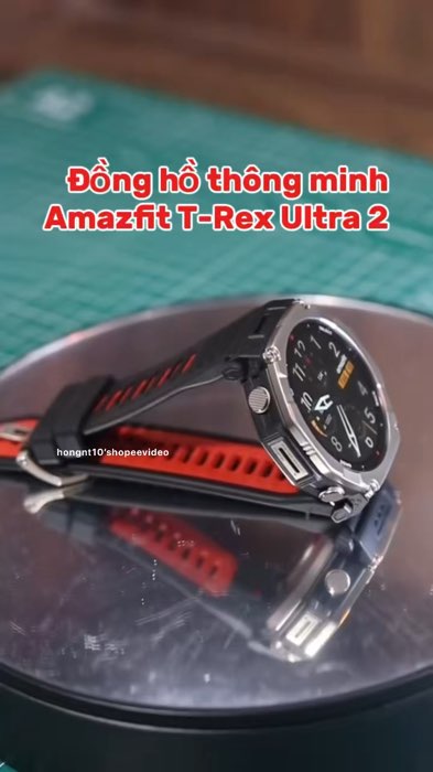 Mua tại video rẻ hơn, Đồng Hồ Thông Minh Amazfit T-Rex Ultra 2 #LuotVuiMuaLien #VideohangDienTu #ShopeeVideo #KOLUyTin #xuhuong #ShopeeCreator