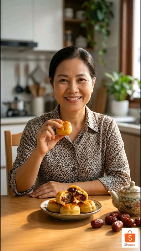 Bánh Táo Đỏ Nướng Thơm Ngon - Bánh Mềm Ngọt Dịu - Ăn Vặt Hot Trend