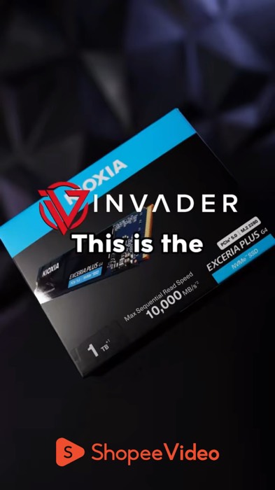 ￼SSD Nvme KIOXIA Exceria G4 PLUS 1TB/2TB Gen 5 - M2 NVMe 10000/7900MB/s, BH 5 Năm