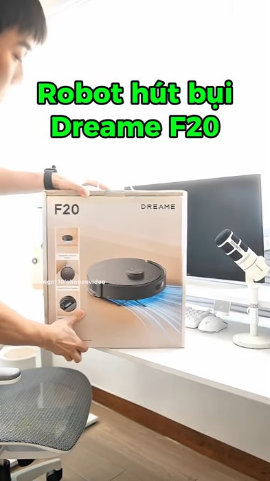 Mua tại video rẻ hơn, Robot Hút Bụi Lau Nhà Thông Minh Dreame F20 #ShopeeVideo #LuotVuiMuaLien #ShopeeCreator #KOLUyTin #xuhuong