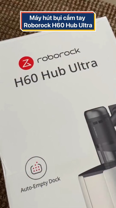 Mua tại video rẻ hơn, Máy Hút Bụi Cầm Tay Không Dây Roborock H60 Hub Ultra #ShopeeCreator #LuotVuiMuaLien #ShopeeVideo #VideohangDienTu #xuhuong #KOL