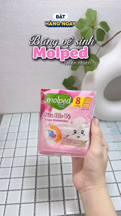Combo 8 gói băng vệ sinh Molped #bangvesinh #molped #KOLUyTin #LuotVuiMuaLien #HangMoiVe