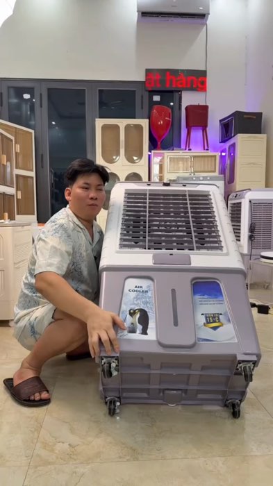 Quant hơi nước điều hoà #quathoinuoc #quatdieuhoa #quatdieuhoa #ShopeeVideo #LuotVuiMuaLien #KOLUyTin