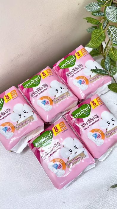 Combo 8 gói băng vệ sinh Molped #bangvesinh #molped #KOLUyTin #LuotVuiMuaLien #HangMoiVe
