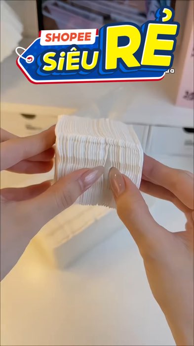 Bông tẩy trang #VideohangDoiSong #VideohangLamDep #HangMoiVe #KOLUyTin #LuotVuiMuaLien #ShopeeVideo #ShopeeCreator #viral