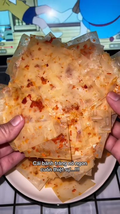 Bánh tráng bò khô #banhtrang #banhtrangbokho