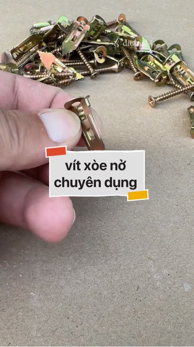 vít xòe nở chuyên dụng #VideohangDoiSong#ShopeeVideo#ShopeeCreator #LuotVuiMuaLien#KOLUyTin#Videomuasam #SandealcungKOL #diumi415