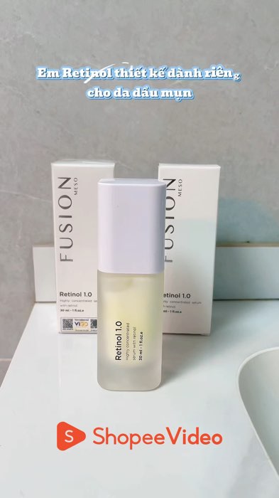 Retinol 1.0 fusion meso #ShopeeVideo #LuotVuiMuaLien #HangMoiVe #shoppecreator #KOLUyTin