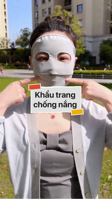 Khẩu trang chống nắng #VideohangThoiTrang#shopeestyle#ShopeeVideo#ShopeeCreator#LuotVuiMuaLien#KOLUyTin #diumi747