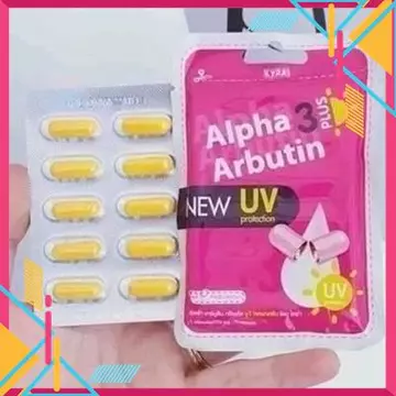 Kích Trắng Alpha Arbutin 3 Plus - Vỉ 10 viên MSP10810