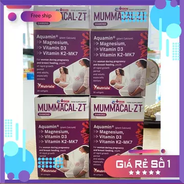 Mummacal ZT bổ xung Calci Hữu Cơ , Hộp 30 viên nhập khẩu từ Ba Lan MSP54170 MSP48182