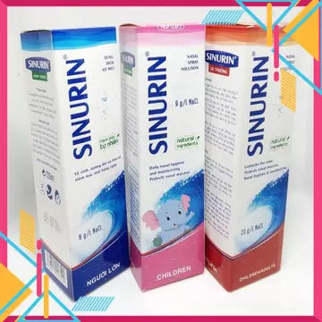 Dung dịch xịt mũi Sinurin 120ml MSP97775