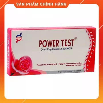 Que thử thai nhanh phát hiện thai sớm power test, sử dụng tại nhà MSP78671