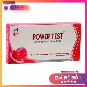 Que thử thai nhanh phát hiện thai sớm power test, sử dụng tại nhà MSP35795