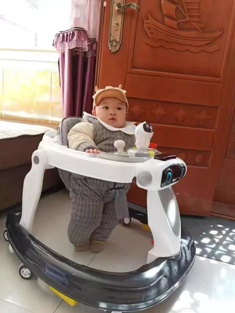 Baby Walker Anti-O-Leg Baby Children'S Multi-Functional Anti-Rollover Walker photo review