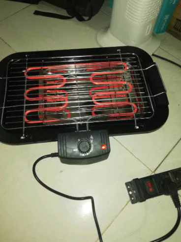 2000W Electric Grill Home Bbq Grill photo review