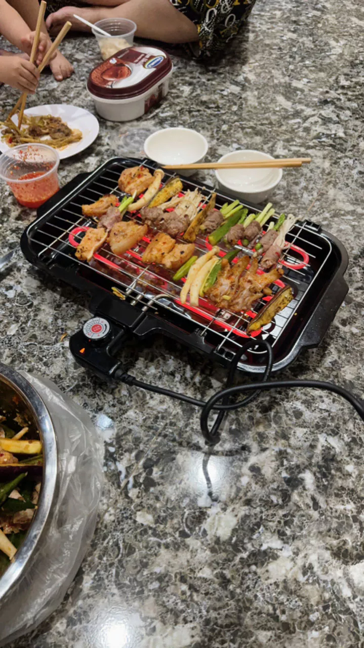 2000W Electric Grill Home Bbq Grill photo review