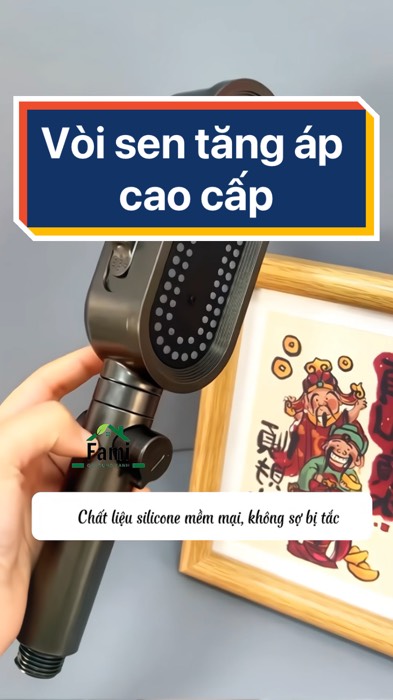 Vòi sen tăng áp cao cấp