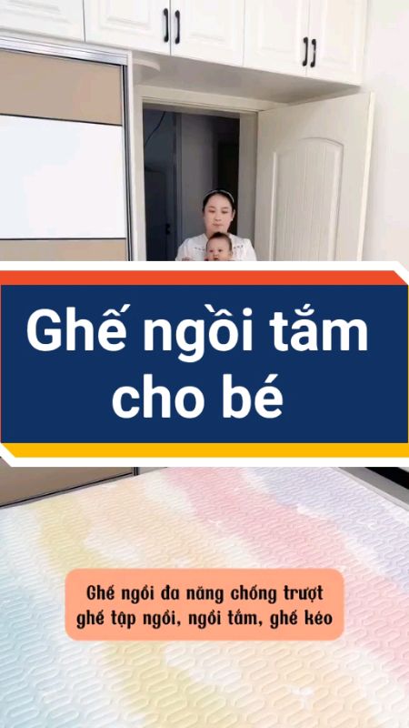 Ghế ngồi tắm cho bé #ShopeeCreator #ShopeeVideo #LuotVuiMuaLien #xuhuong #VideoHangGiaDung
