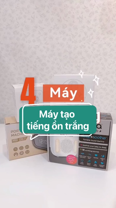 Máy tạo tiếng ồn trắng cho các bé theo easy đây ạ! #ShopeeVideo #ShopeeCreator #LuotVuiMuaLien #videohangmevabe #maytiengontrang #xuhuong #viral
