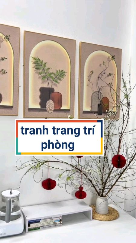 Tranh trang trí phòng cho thêm đẹp nè #tranhtrangtri #tranhtrangtriphongkhach #tranhcanvas #ShopeeCreator #ShopeeVideo #LuotVuiMuaLien