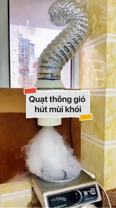 Quạt thông gió hút mùi khói #VideoHangGiaDung#shopeestyle#ShopeeVideo#ShopeeCreator #LuotVuiMuaLien #diumi906