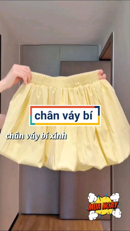 Chân váy bí xinh lắm #chanvay #chanvaybi #LuotVuiMuaLien #VideohangThoiTrang #sandealcungKOL
