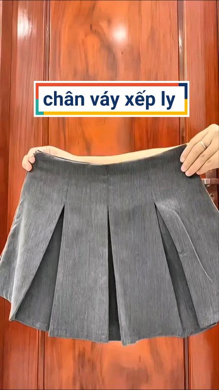 Chân váy xếp ly #chanvay #chanvayxeply #VideohangThoiTrang #LuotVuiMuaLien #sandealcungKOL #ShopeeCreator